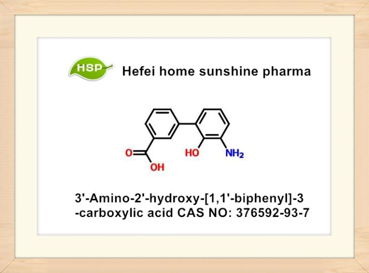 Aigéad 2'-Hidroxy-3'-aminobiphenyl-3-carboxylic CAS 376592-93-7