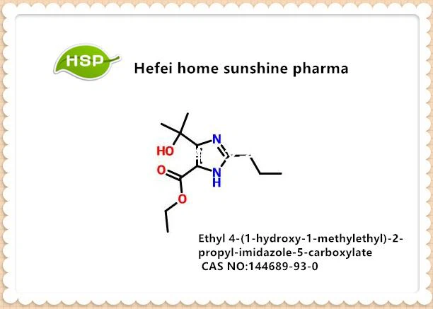 Ethyl 4- (1-hydroxy-1-methylethyl) -2-propyl-imidazole-5-carboxylate CAS 144689-93-0