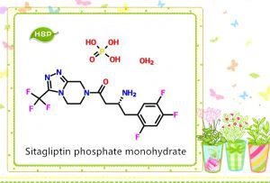 Monohydrate Fosfáit Sitagliptin CAS 654671-77-9
