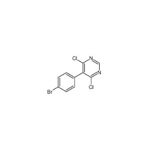 5- (4-broMophenyl) -4,6-dichloro-PyriMidine CAS UIMH: 146533-41-7