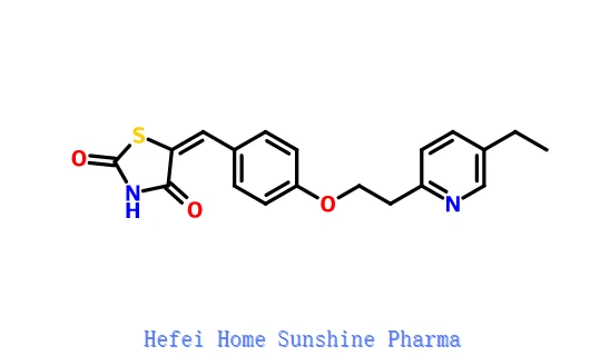 5- {4- [2- (5-Ethyl-2-pyridinyl) ethoxyl] benzyldene} -2,4-thiazolidinedione CAS 144809-28-9
